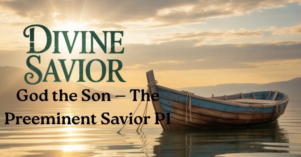 God the son 1