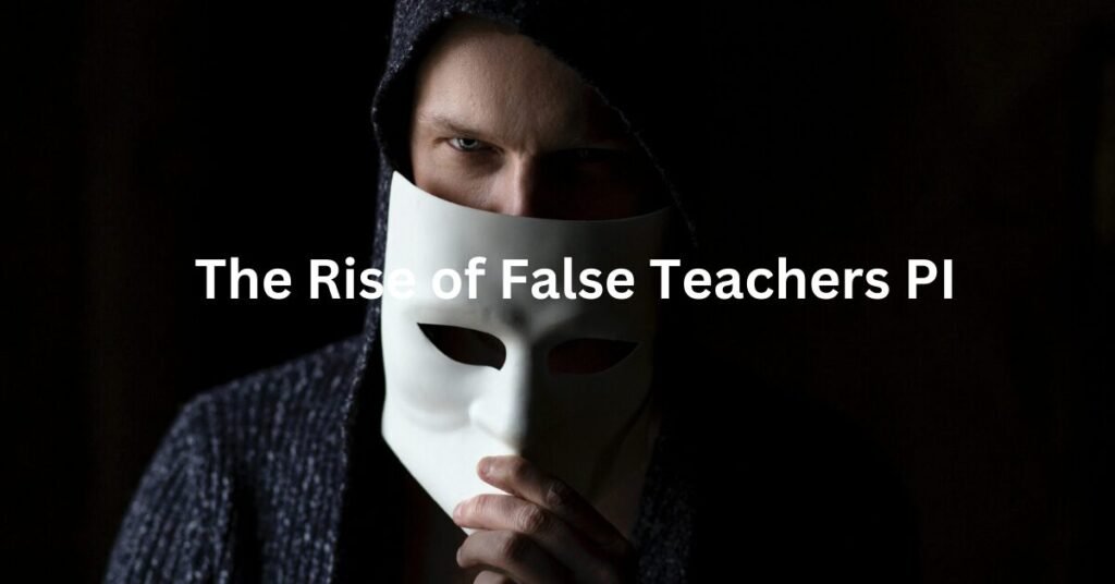 The rise of false teachers pi