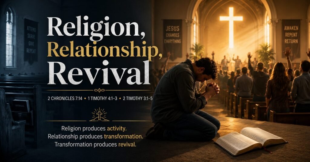 Religion, Relationship, Revival